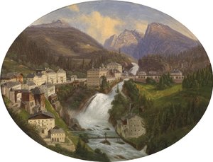 Veduta di Gastein da Emil Ludwig Löhr